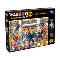 Wasgij? Puzzle 1000pc - Original 25 - Deal Breaker