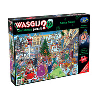 Wasgij? Puzzle 1000pc - Xmas 19 - Santa's Dash!