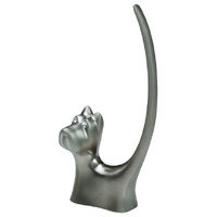 Russell Collection - Nickel-Plated Dog Ring Holder