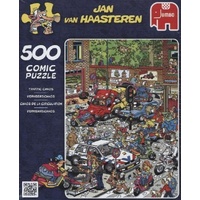 Jan Van Haasteren Puzzle 500pc - Traffic Chaos