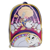 Loungefly Disney Beauty And The Beast - Be Our Guest Mini Backpack