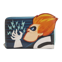 Loungefly Disney The Incredibles - Syndrome Glow In The Dark Zip-Around Wallet