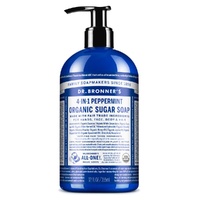 Dr Bronner's Pump Soap 355ml - Peppermint