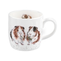 Royal Worcester Wrendale Mug - Lettuce Be Friends Guinea Pig