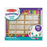 Melissa & Doug Created by Me! - Wooden Alphabet Bead Kit