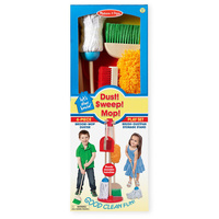 Melissa & Doug Let's Play House - Cleaning Kit with Stand (6pc)