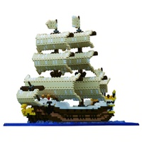 Nanoblock World - Deluxe Sailing Ship