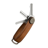 Orbitkey 2.0 Crazy Horse Leather - Chestnut Brown