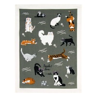 Blue Q Tea Towel - People I Love: 1. Cats