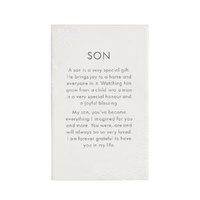 Splosh Precious Quotes Plaque - Son