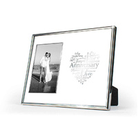 Anniversary Silver-Edged Photo Frame