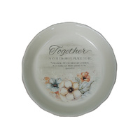 Pie Ceramic Plate - Together In Our Place