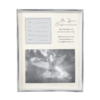 Silver Confirmation Photo Frame - On Your Confirmation