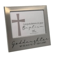 Baptism Photo Frame - Goddaughter