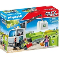 Playmobil City Action - Glass Recycling Truck with Container