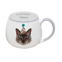 Painted Pet Mugs by Splosh - Siamese