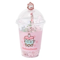 Pusheen Sips - Stationery Set In Plastic Cup