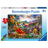 Ravensburger Puzzle 35pc - T-Rex Terror