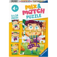 Ravensburger Puzzle 3 x 24pc - Fashion Mix & Match