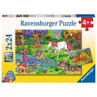 Ravensburger Puzzle 2x24pc - Magical Forest