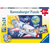 Ravensburger Puzzle 2x24pc - Journey Through Outer Space