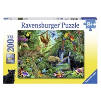 Ravensburger Puzzle 200pc XXL - Animals in the Jungle