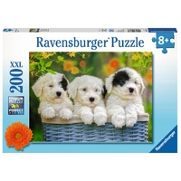 Ravensburger Puzzle 200pc XXL - Cuddly Puppies