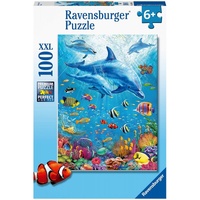 Ravensburger Puzzle 100pc XXL - Pod of Dolphins