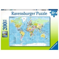 Ravensburger Puzzle 200pc XXL - Map of the World