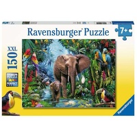 Ravensburger Puzzle 150pc XXL - Elephants at the Oasis