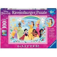 Ravensburger Puzzle 100pc XXL - Disney Strong, Beautiful And Brave Glitter