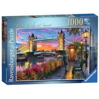 Ravensburger Puzzle 1000pc - Tower Bridge At Sunset