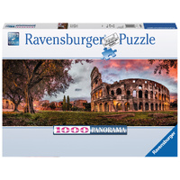 Ravensburger Puzzle 1000pc - Sunset Colosseum Panorama