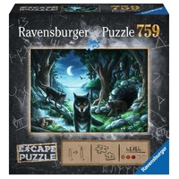 Ravensburger Puzzle 759pc - Escape 7 The Curse of the Wolves