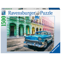 Ravensburger Puzzle 1500pc - Cars of Cuba