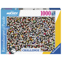 Ravensburger Puzzle 1000pc - Disney Challenge Mickey Mouse