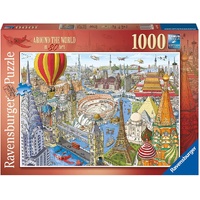 Ravensburger Puzzle 1000pc - Around The World in 80 Days