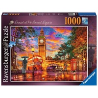 Ravensburger Puzzle 1000pc - Sunset at Parliament Square