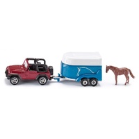 Siku Hobby - Jeep with Horse Trailer