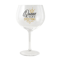 Splosh Sip Celebration Balloon Glass - Queen