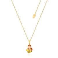 Disney Couture Kingdom - Beauty and the Beast - Princess Belle Necklace Yellow Gold