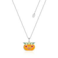 Star Wars Couture Kingdom - The Mandalorian - Grogu Pumpkin Enamel Necklace