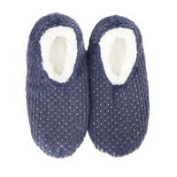 Snugg Ups Ladies Metallic - Navy