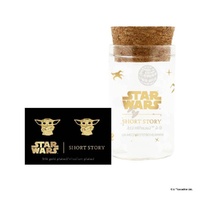 Star Wars x Short Story Earrings - Grogu - Gold