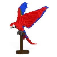 Jekca Animals - Scarlet Macaw 42cm