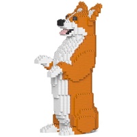 Jekca Animals - Welsh Corgi Standing 31cm