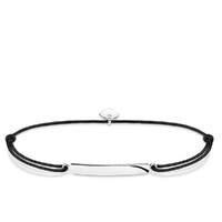 Thomas Sabo Little Secret - Classic Black & Silver Bracelet