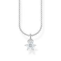 Thomas Sabo Charm Club - Flower Silver Necklace