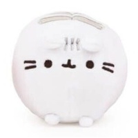 Pusheen Plush 9cm Round Squishy - White