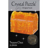 3D Crystal Puzzle - Treasure Chest